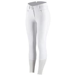 Horze Angelina Silicone Full Seat Breeches 11 Horze Angelina Silicone Full Seat Breeches -Equestrian Equipment Store 33704 white front