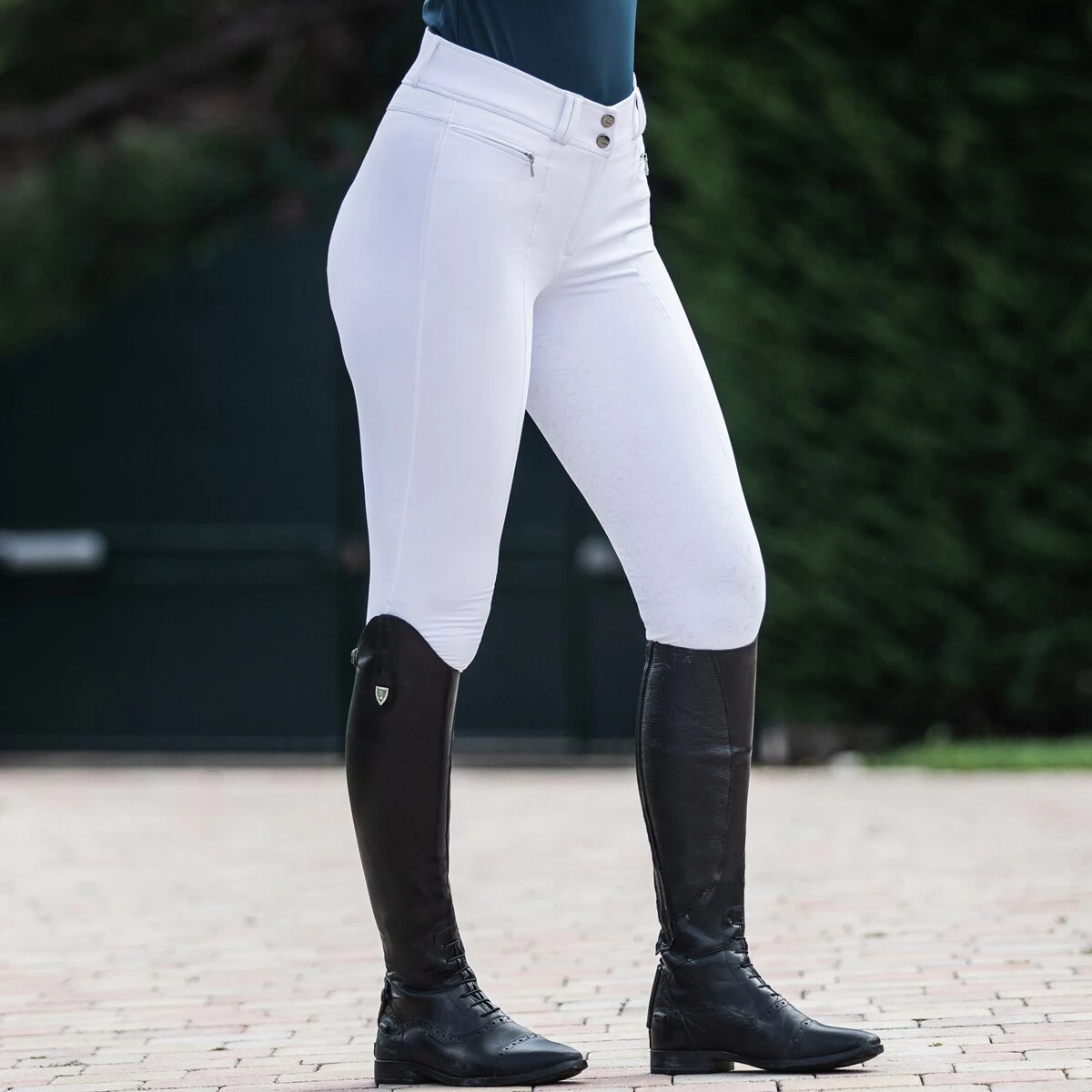 Horze Angelina Silicone Full Seat Breeches 7 Horze Angelina Silicone Full Seat Breeches - Image 7