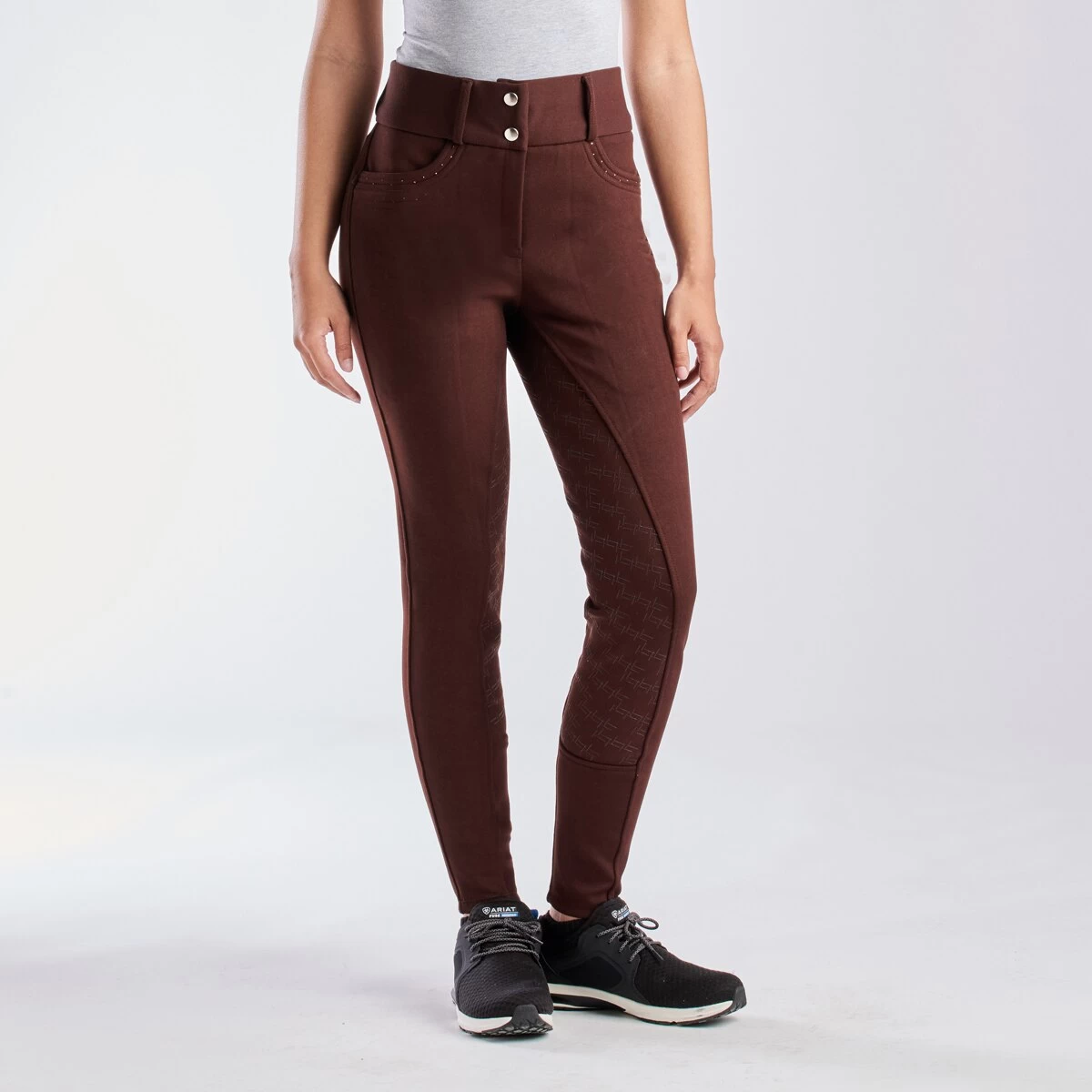 Horze Mia Thermo Silicone Full Seat Breeches 8 Horze Mia Thermo Silicone Full Seat Breeches - Image 8