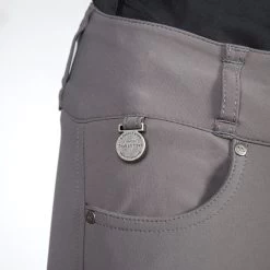 Back On Track Julia Knee Patch Breeches -Equestrian Equipment Store 33782 grey dt 1