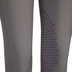 Back On Track Julia Knee Patch Breeches -Equestrian Equipment Store 33782 grey dt kp