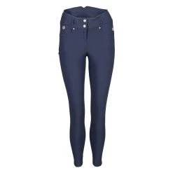 Back On Track Julia Knee Patch Breeches -Equestrian Equipment Store 33782 navy front
