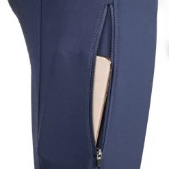 Back On Track Julia Full Seat Breeches -Equestrian Equipment Store 33783 navy dt 2