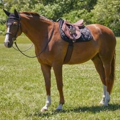 SmartPak Luxe Collection AP Saddle Pad - Embossed - Clearance! 19 SmartPak Luxe Collection AP Saddle Pad - Embossed - Clearance! -Equestrian Equipment Store 33828 33831 blackdiamondprint 8508