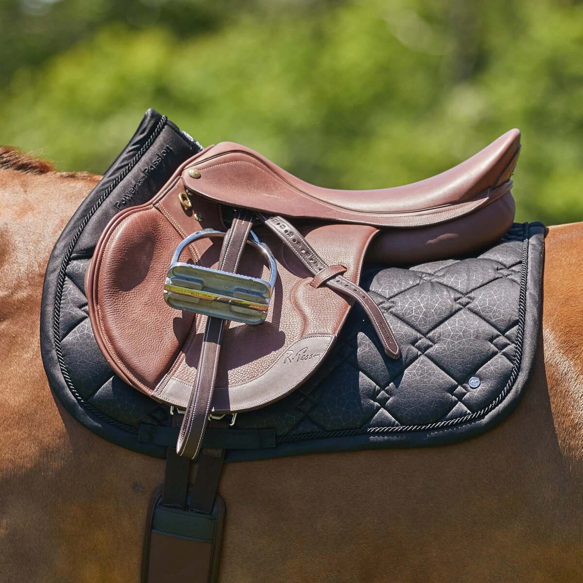 SmartPak Luxe Collection AP Saddle Pad - Embossed - Clearance! 8 SmartPak Luxe Collection AP Saddle Pad - Embossed - Clearance! - Image 8