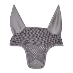 SmartPak Luxe Rider Reminders Ear Bonnet - Inhale/Exhale -Equestrian Equipment Store 33832 grey 1