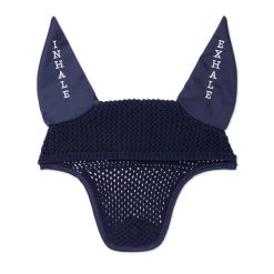 SmartPak Luxe Rider Reminders Ear Bonnet - Inhale/Exhale