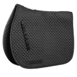 SmartPak Classic Small Diamond Pony AP Saddle Pad -Equestrian Equipment Store 33911 black 2a