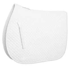 SmartPak Classic Small Diamond Pony AP Saddle Pad -Equestrian Equipment Store 33911 white 2