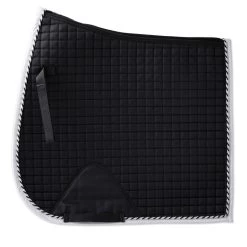 SmartPak Deluxe Dressage Saddle Pad With Mesh Spine And COOLMAX® 8 SmartPak Deluxe Dressage Saddle Pad With Mesh Spine And COOLMAX® -Equestrian Equipment Store 33913 black 1