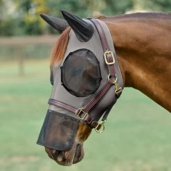 SmartPak Comfort Fly Mask - Extended Nose W/ SmartCore™ Technology