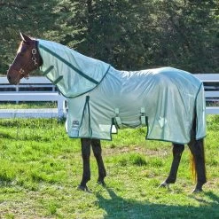 SmartPak Deluxe Fly Sheet W/ Earth Friendly Fabric - Clearance! -Equestrian Equipment Store 33953 fern 0790