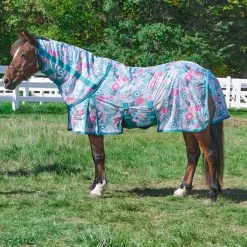 SmartPak Deluxe Patterned Pony Fly Sheet W/ Earth Friendly Fabric -Equestrian Equipment Store 33957 floral 1282