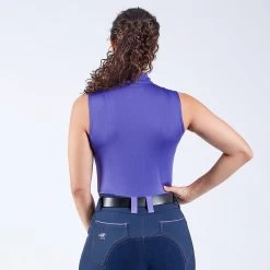 Piper SmartCore™ Sleeveless ¼ Zip Sun Shirt - Clearance! -Equestrian Equipment Store 33996 darkiris 3817