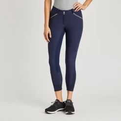Hadley Bling Breeches By SmartPak- Full Seat -Equestrian Equipment Store 34029 navy 3