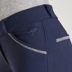 Hadley Bling Breeches By SmartPak- Full Seat -Equestrian Equipment Store 34029 navy 5