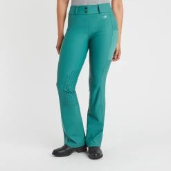Piper Fusion Boot Cut Breech By SmartPak- Knee Patch - Clearance! -Equestrian Equipment Store 34032 jade 12073