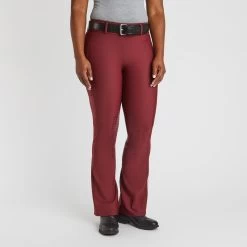 Piper Fusion Boot Cut Breech By SmartPak- Knee Patch - Clearance! -Equestrian Equipment Store 34032 merlot 1