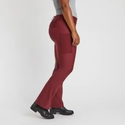 Piper Fusion Boot Cut Breech By SmartPak- Knee Patch - Clearance! -Equestrian Equipment Store 34032 merlot 3