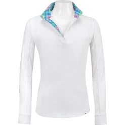 RJ Classics Maddie Jr Long Sleeve Show Shirt W/ 37.5 Temperature Regulating Technology - Clearance!