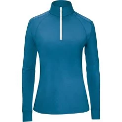 RJ Classics Sienna Long Sleeve W/ 37.5® Temperature Regulating Technology - Clearance! -Equestrian Equipment Store 34069 deepwater 1
