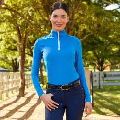 RJ Classics Sienna Long Sleeve W/ 37.5® Temperature Regulating Technology - Clearance! -Equestrian Equipment Store 34069 deepwater l1