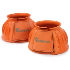 Arma Over Reach Bell Boots 10 Arma Over Reach Bell Boots -Equestrian Equipment Store 34093 orange