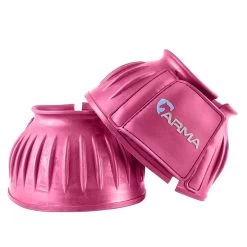 Arma Over Reach Bell Boots 8 Arma Over Reach Bell Boots -Equestrian Equipment Store 34093 pink