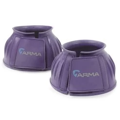 Arma Over Reach Bell Boots 9 Arma Over Reach Bell Boots -Equestrian Equipment Store 34093 purple