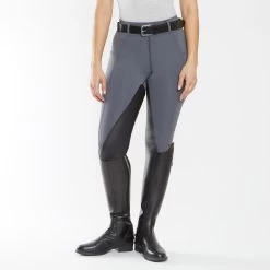 FITS PerforMax Pull On Full Seat Breeches -Equestrian Equipment Store 34123 graphite 1a