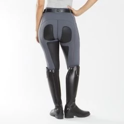 FITS PerforMax Pull On Full Seat Breeches -Equestrian Equipment Store 34123 graphite 2a