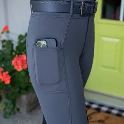 FITS PerforMax Pull On Full Seat Breeches -Equestrian Equipment Store 34123 graphite l2