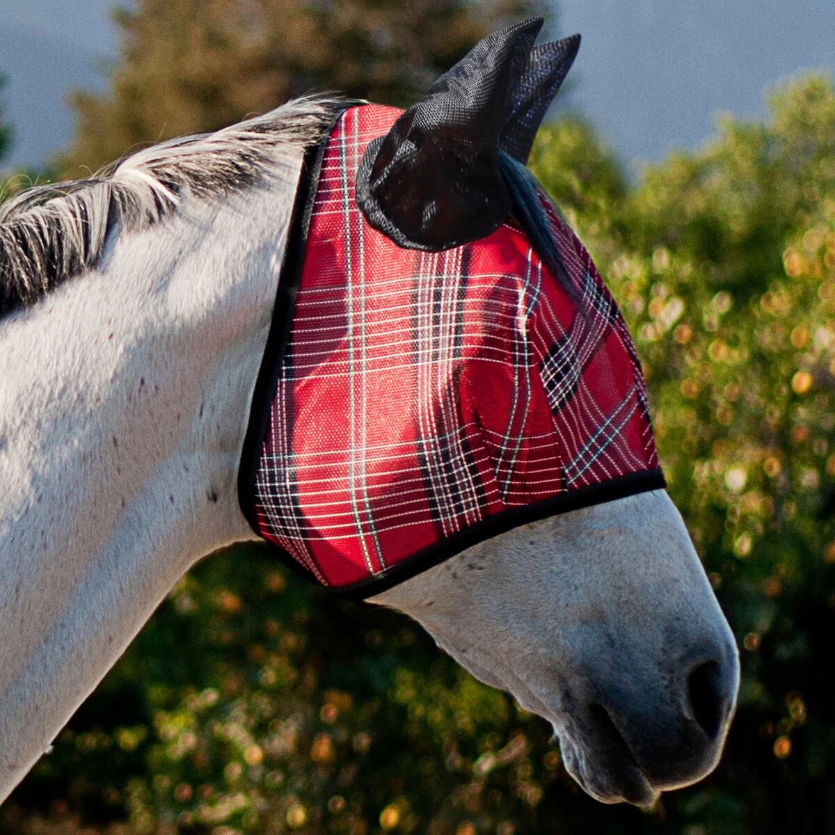 Kensington Fly Mask With Ears And Forelock Hole 4 Kensington Fly Mask With Ears And Forelock Hole - Image 4