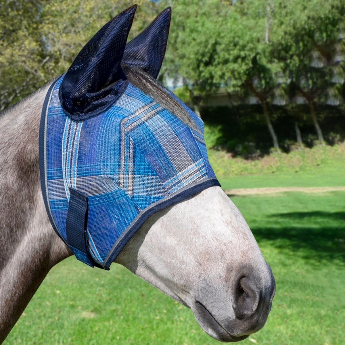 Kensington Fly Mask With Ears And Forelock Hole 5 Kensington Fly Mask With Ears And Forelock Hole - Image 5