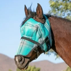 Kensington Fly Mask W/Removable Nose Without Ears -Equestrian Equipment Store 34175 atlantis