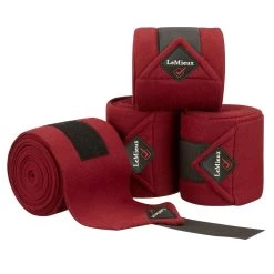 LeMieux Polo Bandages 10 LeMieux Polo Bandages -Equestrian Equipment Store 34286 burgundy 1