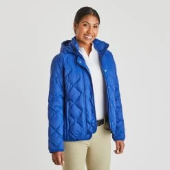 Hadley Puffer Riding Jacket -Equestrian Equipment Store 34391 lapis 13821