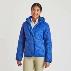 Hadley Puffer Riding Jacket -Equestrian Equipment Store 34391 lapis 13835