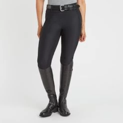 Piper Fusion Suede Patch By SmartPak - Full Seat -Equestrian Equipment Store 34397 black 12101