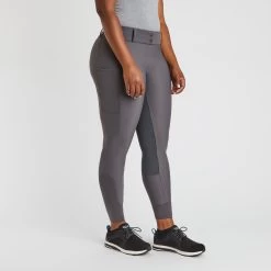 Piper Fusion Suede Patch By SmartPak - Full Seat -Equestrian Equipment Store 34397 charcoal 2