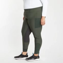 Piper Fusion Suede Patch By SmartPak - Full Seat -Equestrian Equipment Store 34397 darkolive 1594