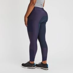 Piper Fusion Suede Patch By SmartPak - Full Seat -Equestrian Equipment Store 34397 navy 4