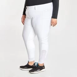 Piper Fusion Suede Patch By SmartPak - Full Seat -Equestrian Equipment Store 34397 white 1389