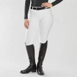 Piper Fusion Suede Patch By SmartPak - Full Seat -Equestrian Equipment Store 34397 white 17072