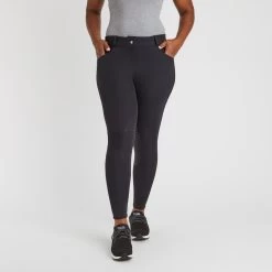 Hadley Mid-Rise Silicone Grip Breeches By SmartPak - Knee Patch