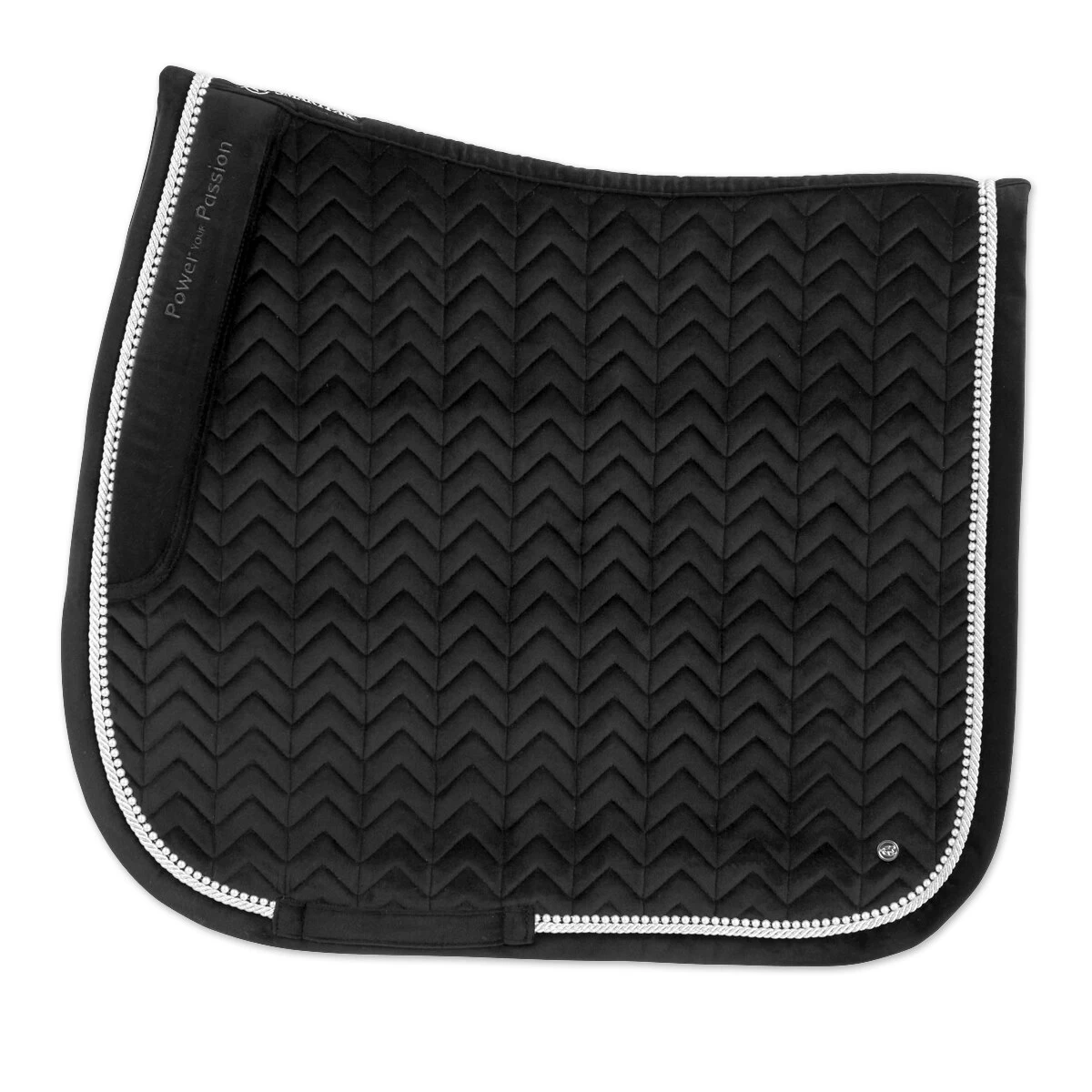 SmartPak Luxe Collection Dressage Saddle Pad - Velvet & Pearls Collection 2 SmartPak Luxe Collection Dressage Saddle Pad - Velvet & Pearls Collection - Image 2