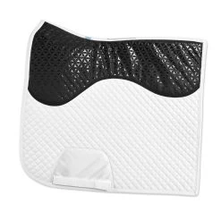 SmartPak Deluxe Anti- Slip + Grip Dressage Saddle Pad -Equestrian Equipment Store 34471 white 1