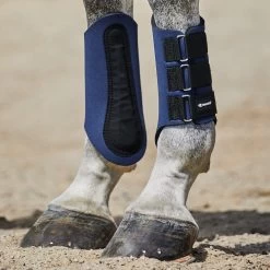 SmartPak Neoprene Splint Boots II -Equestrian Equipment Store 34490 navy 9061