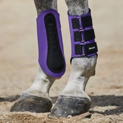 SmartPak Neoprene Splint Boots II -Equestrian Equipment Store 34490 purple 9064