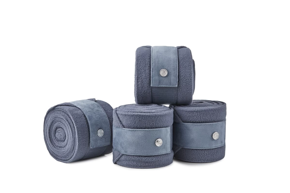 SmartPak Luxe Collection Polo Wraps - Velvet Collection - Pack Of 4 2 SmartPak Luxe Collection Polo Wraps - Velvet Collection - Pack Of 4 - Image 2